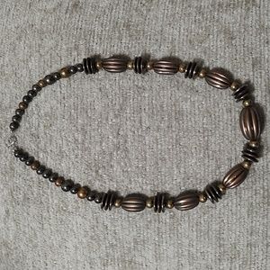 Vintage Silver and Copper Tone Necklace